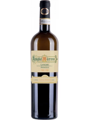 Вино Famiglia Marrone, Tre Fie Langhe DOC Arneis 2019, 0.75 л