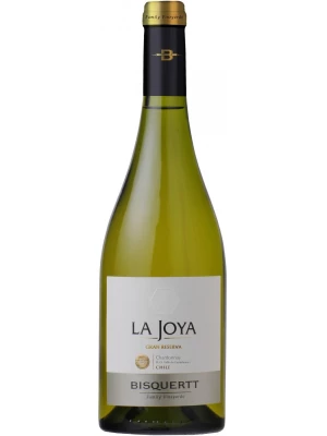 Вино Bisquertt, La Joya Gran Reserva Chardonnay, Colchagua Valley DO 2016, 0.75 л