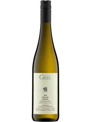 Вино Geil, Scheurebe Kabinett, Rheinhessen QbA 2018, 0.75 л