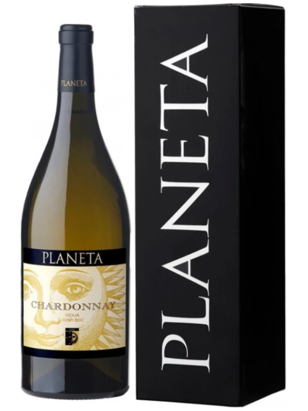 Planeta, Chardonnay, Sicilia Menfi DOC, gift box