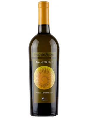 Вино Feudi del Pisciotto, Baglio del Sole Inzolia Catarratto, Sicilia IGT 2021, 0.75 л