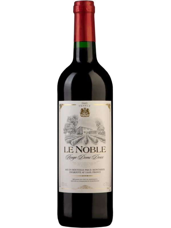 Le Noble de France Rouge Demi Doux