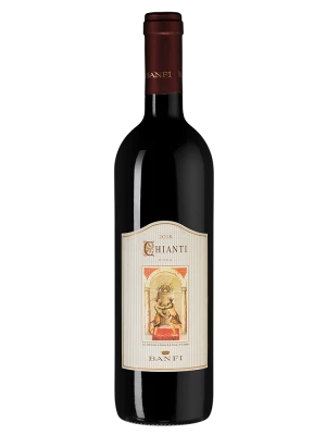 Вино Chianti, Италия Castello Banfi 2018, 0.75 л