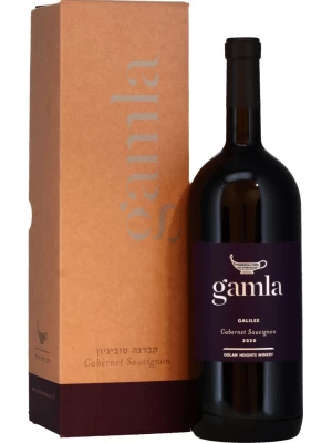 Вино Golan Heights, Gamla Cabernet Sauvignon, gift box 2020, 1.5 л