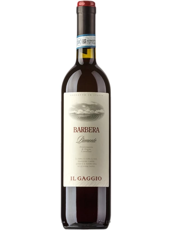 Natale Verga, Il Gaggio Barbera, Piemonte DOC