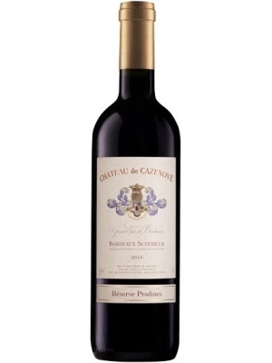 Вино Chateau de Cazenove Reserve Pradines, Bordeaux Superieur AOC 2014, 0.75 л