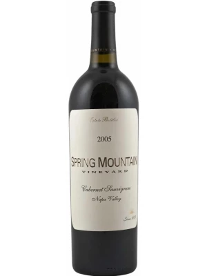 Вино Spring Mountain Vineyard, Cabernet Sauvignon, Napa Valley 2005, 0.75 л
