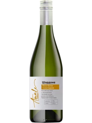 Вино Amale Chardonnay Semi-Sweet 0.75 л