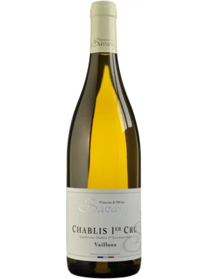 Вино Savary, Chablis Premier Cru AOC Vaillons 2019, 0.75 л