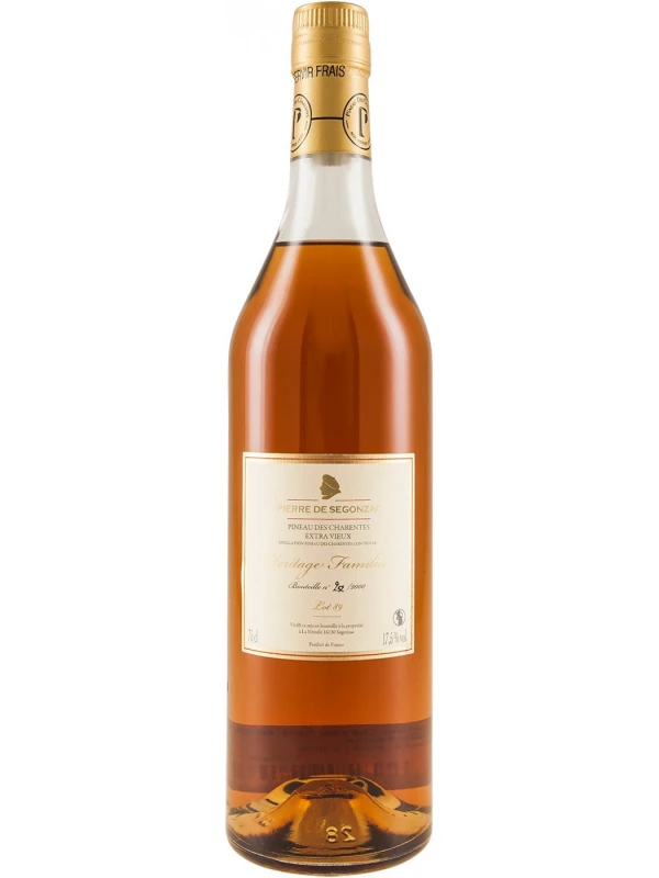 Pierre de Segonzac, Heritage Familial Pineau des Charentes Extra Vieux