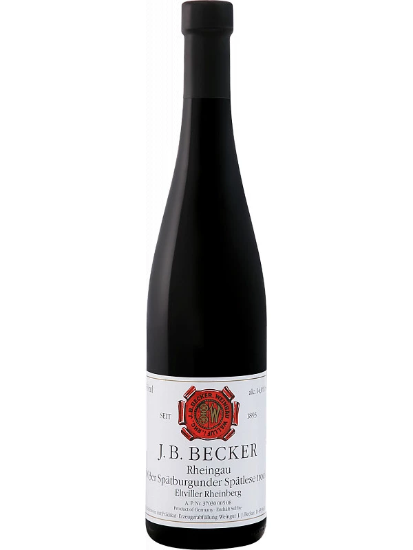 J. B. Becker, Spatburgunder Spatlese Eltviller Rheinberg
