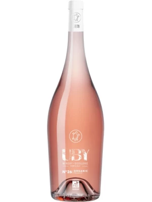 Вино Uby №26 Organic Rose, Cotes de Gascogne IGP 2021, 1.5 л