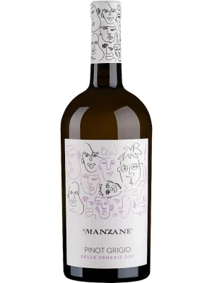 Вино Le Manzane, Pinot Grigio delle Venezie DOC 0.75 л