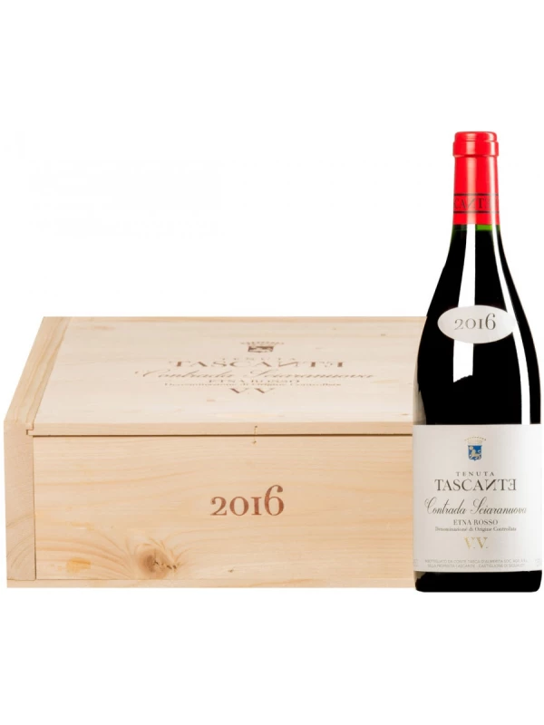 Tasca d'Almerita, Tascante Contrada Sciaranuova VV, Etna DOC, wooden box