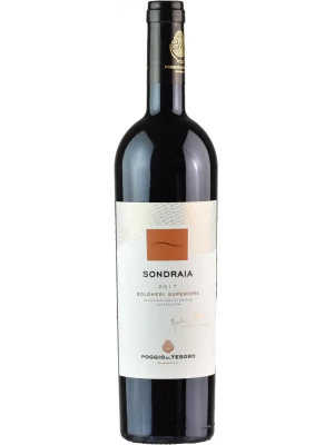 Вино Poggio al Tesoro, Sondraia, Bolgheri Superiore DOC 2017, 0.75 л