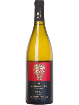 Вино Alma Valley Reserve, Pinot Blanc 2016, 0.75 л