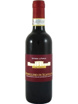 Вино Fattoria Le Pupille, Morellino di Scansano DOCG 2018, 0.375 л