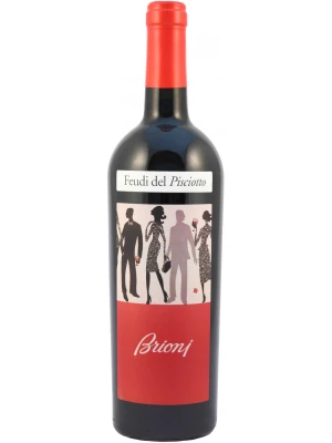 Вино Feudi del Pisciotto, Brioni Frappato, Sicilia IGT 2018, 0.75 л
