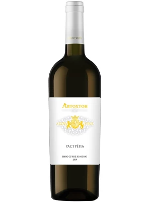 Вино Азов Вайн, Автохтон Растрепа 2019, 0.75 л