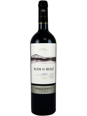 Вино Bisquertt, Ecos de Rulo Merlot, Colchagua Valley DO 2010, 0.75 л