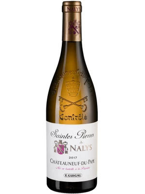 Вино Saintes Pierres de Nalys Blanc, Chateauneuf-du-Pape AOC 2017, 0.75 л