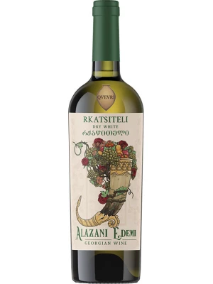 Вино Alazani, Edemi Qvevri Rkatsiteli 2018, 0.75 л