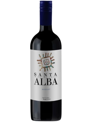 Вино Santa Alba Merlot 2022, 0.75 л