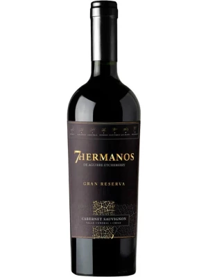 Вино 7 Hermanos Cabenet Sauvignon Gran Reserva 2021, 0.75 л