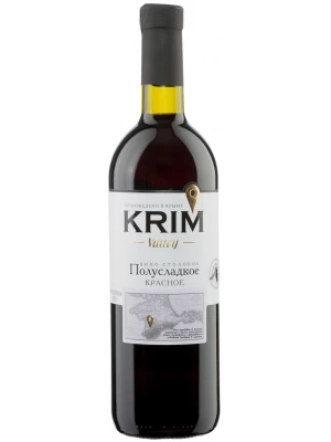 Вино Krim Valley Red Semi-Sweet 0.75 л