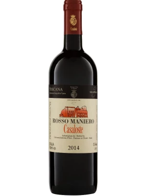 Вино Casaloste, Rosso Maniero, Toscana IGT 2014, 0.75 л