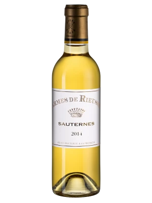 Вино Les Carmes de Rieussec, Франция Chateau Rieussec 2014, 0.375 л
