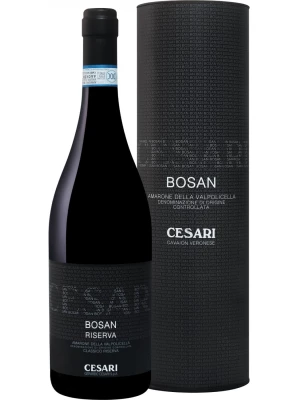 Вино Gerardo Cesari, Bosan Amarone della Valpolicella Classico Riserva DOC, in tube 2011, 0.75 л
