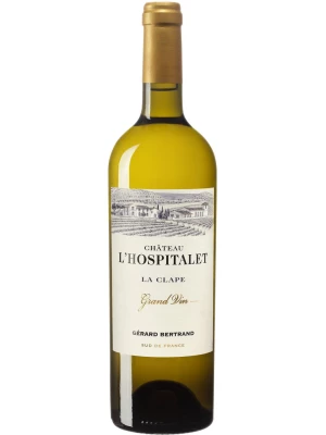 Вино Chateau l'Hospitalet Blanc, La Clape AOP 2018, 0.75 л