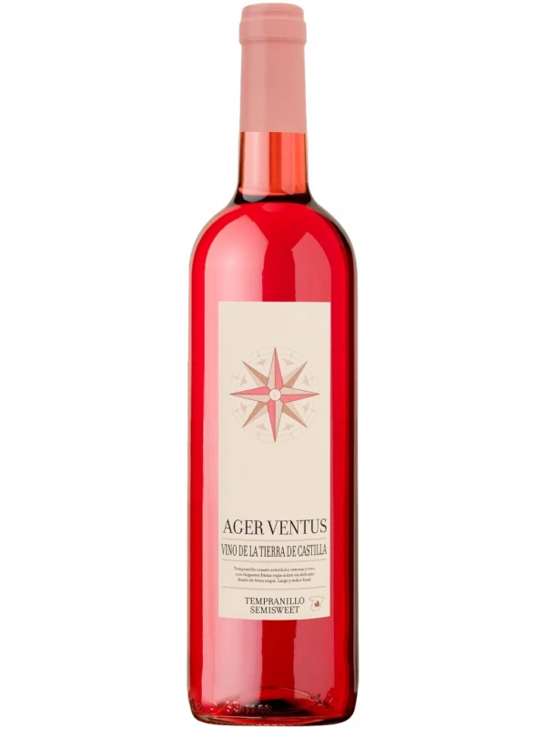Ager Ventus Tempranillo Rose Semisweet VdT