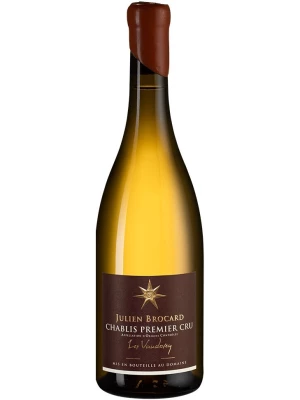 Вино Julien Brocard, Chablis 1-er Cru Les Vaudevey AOC 2022, 0.75 л