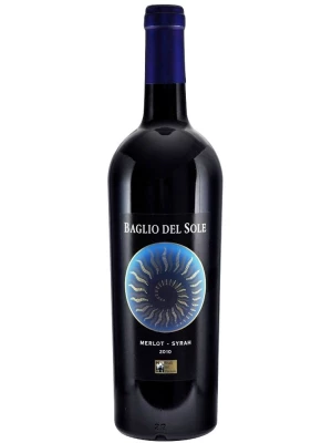 Вино Feudi del Pisciotto, Baglio del Sole Merlot Syrah, Sicilia IGT 2010, 0.75 л