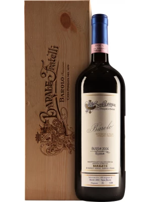 Вино Barale Fratelli, Bussia Riserva, Barolo DOCG, wooden box 2004, 1.5 л