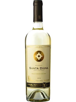 Вино Torres, Santa Digna Reserva Sauvignon Blanc 2018, 0.75 л