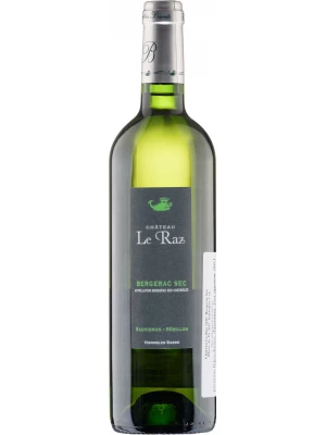 Вино Chateau Le Raz, Bergerac AOC Blanc Sec 2021, 0.75 л