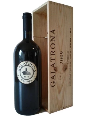 Вино Galatrona, Toscana IGT, wooden box 2009, 1.5 л