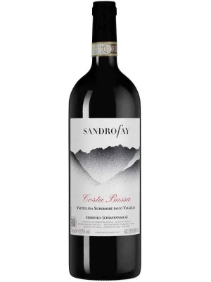 Вино Sandro Fay, Costa Bassa Valtellina Superiore DOCG Valgella 2019, 0.75 л
