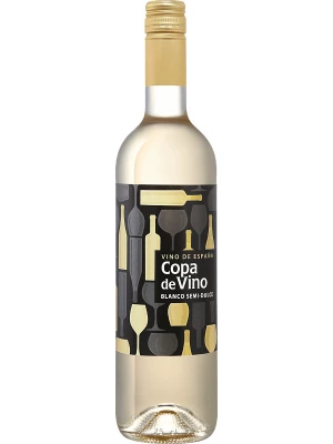 Вино Copa de Vino Blanco Semi-Dulce 0.75 л