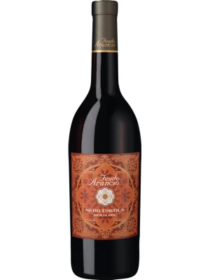 Вино Feudo Arancio, Nero d'Avola, Sicilia DOC 2019, 1.5 л