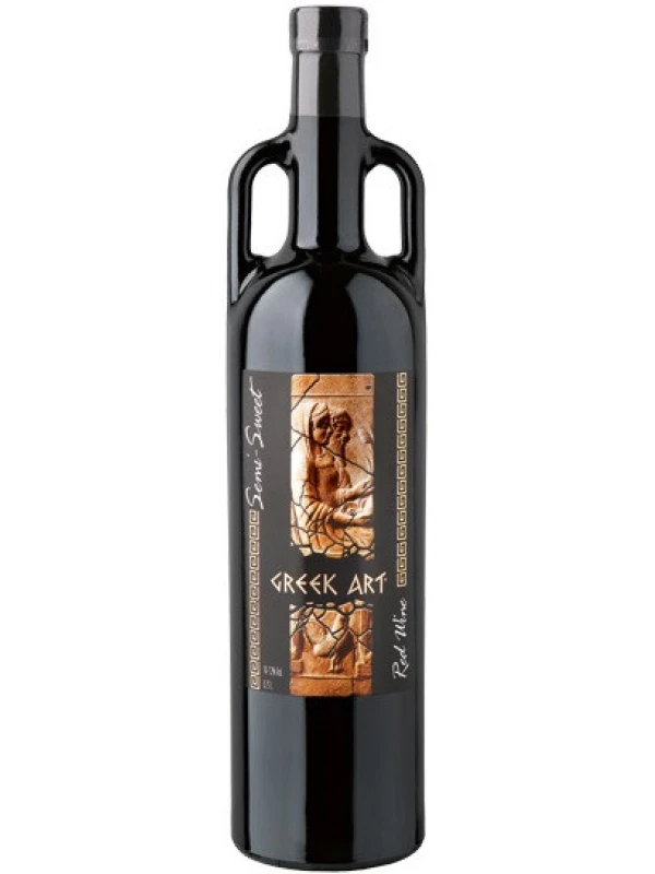 Dionysos Wines, Greek Art Red Semi-Sweet