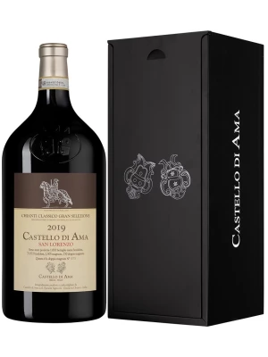 Вино Castello di Ama, San Lorenzo Chianti Classico Gran Selezione DOCG, wooden box 2019, 3 л