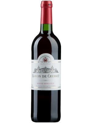 Вино Baron de Cresset Rouge Moelleux 0.75 л