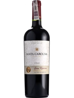 Вино Santa Carolina, Gran Reserva Syrah, Valle del Maipo DO 2012, 0.75 л