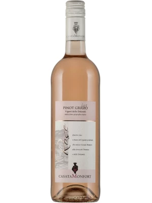 Вино Casata Monfort, Pinot Grigio Rose, Trentino IGT 2021, 0.75 л
