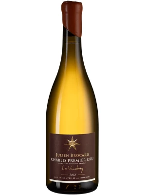 Вино Julien Brocard, Chablis 1-er Cru Les Vaudevey AOC 2020, 0.75 л