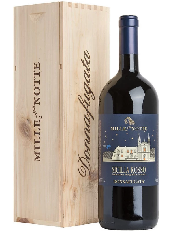 Donnafugata, Mille e una Notte, Contessa Entellina DOC, wooden box